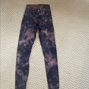 Lululemon Tie-Dye align Leggings size 2